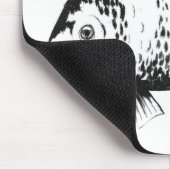 Hand gezeichnete Fische Mousepad (Ecke)