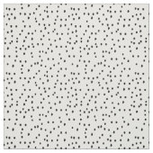 Hand gezeichnete schwarze Polkapunkte Stoff (Muster)