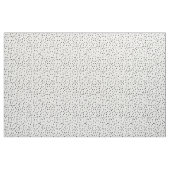 Hand gezeichnete schwarze Polkapunkte Stoff (Fat Quarter (45,7 x 55,9 cm))