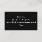 Hand gezeichneter Blumenstrauß des realistischen Visitenkarte (Rückseite)