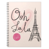 Hand gezeichneter Eiffel-Turm Notizblock (Vorderseite)