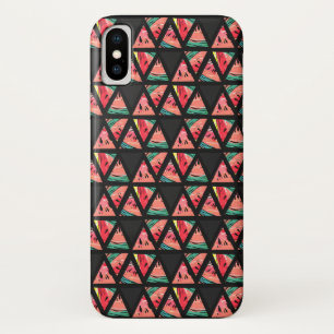 Hand gezeichnetes abstraktes Wassermelone-Muster Case-Mate iPhone Hülle