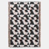 Hand gezeichnetes Dreieck-geometrisches Muster Decke (Vorderseite Vertikal)