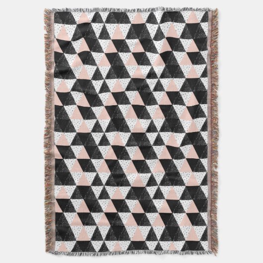 Hand gezeichnetes Dreieck-geometrisches Muster Decke (Vorderseite Vertikal)