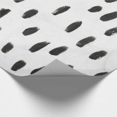 Hand gezeichnetes Gekritzel Geschenkpapier (Ecke)