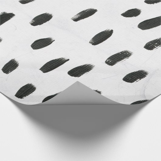 Hand gezeichnetes Gekritzel Geschenkpapier (Ecke)