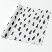 Hand gezeichnetes Gekritzel Geschenkpapier (Ungerollt)