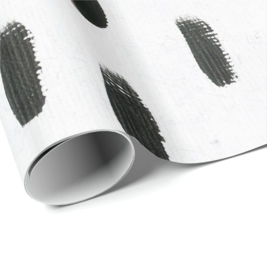 Hand gezeichnetes Gekritzel Geschenkpapier (Rolleneckpunkt)