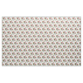 Hand gezeichnetes Gnome-Mädchen mit Blumen, Stoff (Yard (91,4 cm))