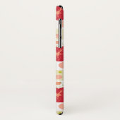 Hand gezeichnetes Hibiskus-Muster Case-Mate iPhone Hülle (Hinten/Links)