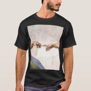 Hand Gottes von Michelangelo T-Shirt