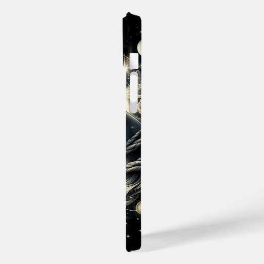 Hand halten eines Kristalls unter dem Mondlicht Case-Mate iPhone Hülle (Rückseite / Links)