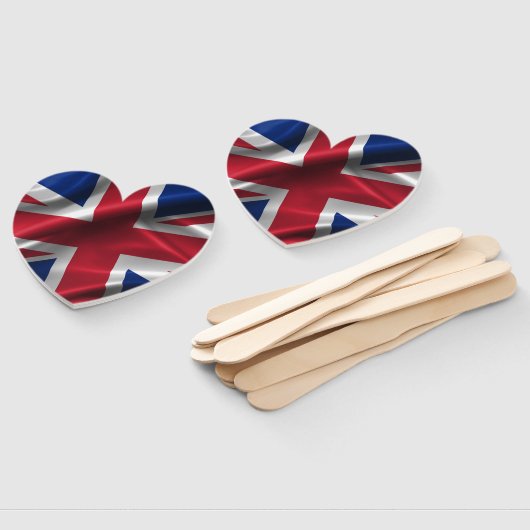Hand Held Fans - Union Jack Fächer (Non-assembled)