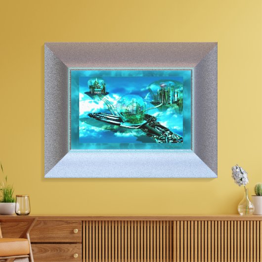 Hand Held Hope Wrapped Canvas Leinwanddruck (Insitu (Wohnzimmer))