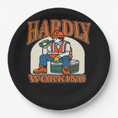 Hand Herz Skeletton Knochen Spooky Girls Teens Pappteller (Vorderseite)