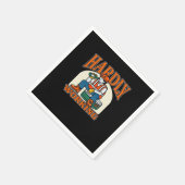 Hand Herz Skeletton Knochen Spooky Girls Teens Serviette (Ecke)