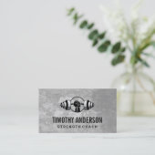 Hand Hold Barbell | FITNESS Visitenkarte (Stehend Vorderseite)