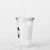 Hand holding a piece of Valentine's chocolate Acryltrinkbecher (Links)