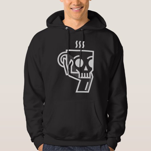 Hand Holding Coffee Cup Hamlet Play  Shakespeare Hoodie (Vorderseite)