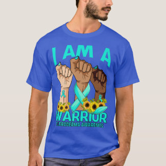 Hand I bin ein Krieger Skleroderma Bewusstsein Son T-Shirt