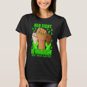 Hand Ihr Kampf ist mein Kampf gegen die grüne Nier T-Shirt