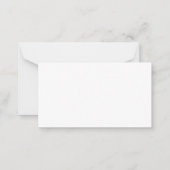 Hand Illustriert frohe Weihnachtskarte Mitteilungskarte (Rückseite)