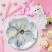 Hand Illustriert Peony Pappteller (Party)