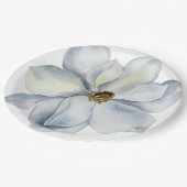 Hand Illustriert Peony Pappteller (Schrägansicht)