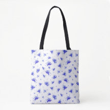 Hand Illustriert Tote Tasche - Niedliches Bienenge