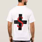 Hand im Stuhl T-Shirt (Rückseite)