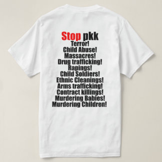 Hand in Hand gegen pkk Terrorismus T-Shirt