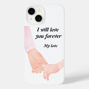 Hand in Hand Liebe Kunst - Kindergarten Case-Mate iPhone 14 Hülle