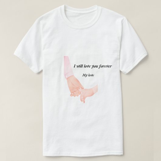 Hand in Hand Liebe Kunst - Kindergarten T-Shirt (Design vorne)