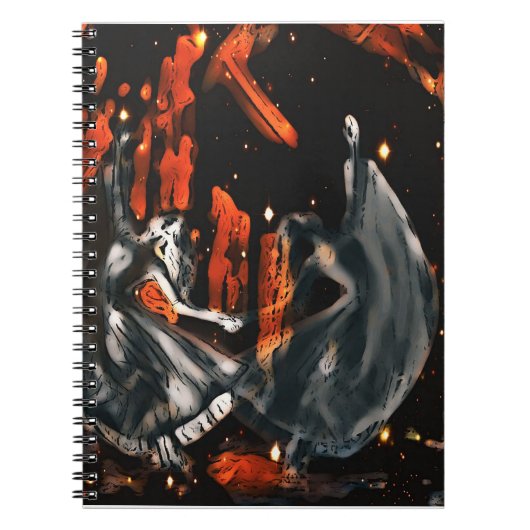 Hand in Hand Notizblock (Vorderseite)