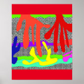 Hand Jive Poster Print (Vorne)