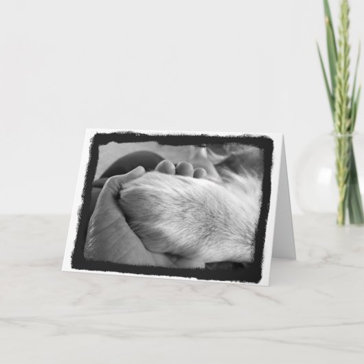 Hand-Karte einstecken Karte (Vorderseite)