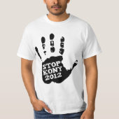 Hand Kony 2012 Endjosephs Kony T-Shirt (Vorderseite)