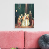 Hand küssen leinwanddruck (Insitu (Wohnzimmer))