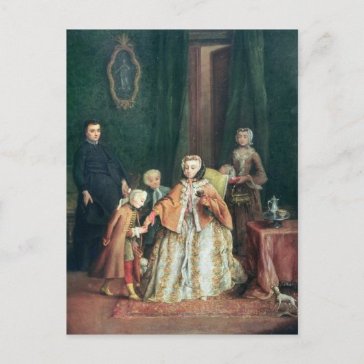 Hand küssen postkarte (Vorderseite)