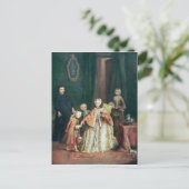 Hand küssen postkarte (Stehend Vorderseite)