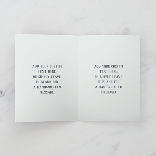 Hand Lettered Grandchildren Make Life Grand Quote Karte (Innenseite)