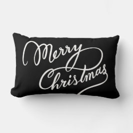 HAND-LETTERED MERRY CHRISTMAS | PILLOW LENDENKISSEN