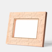 Hand Lettering Merry Geätzte Rahmen (Links)