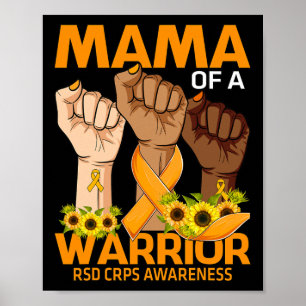 Hand Mama eines Kriegers Rsd Crps Bewusstsein Sonn Poster