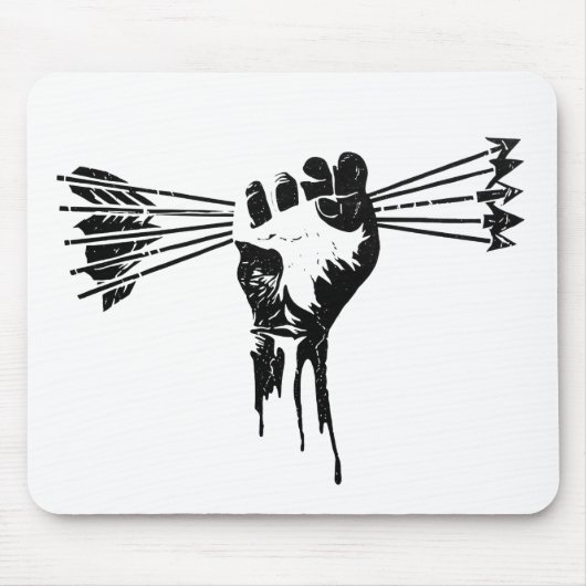 HAND-Mauspad Mousepad (Vorne)