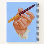 hand me a pen notizblock (Rückseite)