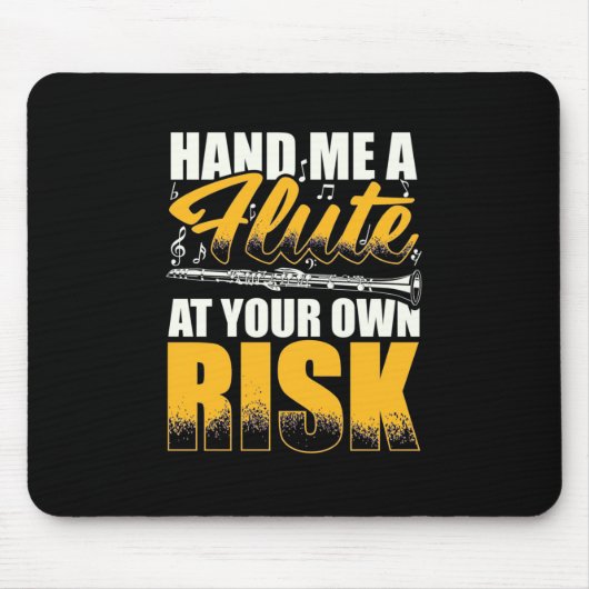 Hand Me Flöten Mousepad (Vorne)