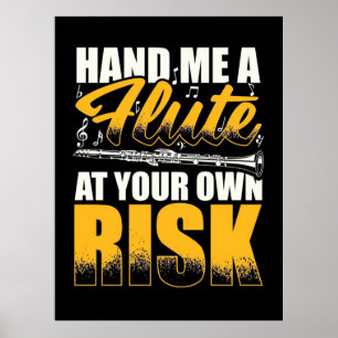 Hand Me Flöten Poster