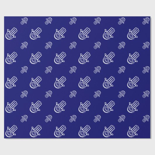 Hand Miriam (Hamsa) der Geschenk-Verpackung Geschenkpapier (Flach)