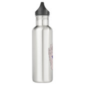 Hand mit Auge Edelstahlflasche (Links)